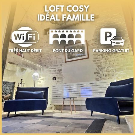 Chez Lydia - Loft Cosy, Depart Canoe A Pied, Proche Pont-Du-Gard Et Uzes เรอมูแล็งส์ ภายนอก รูปภาพ