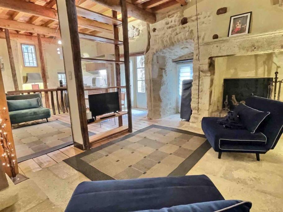 Chez Lydia - Loft Cosy, Depart Canoe A Pied, Proche Pont-Du-Gard Et Uzes เรอมูแล็งส์ ภายนอก รูปภาพ