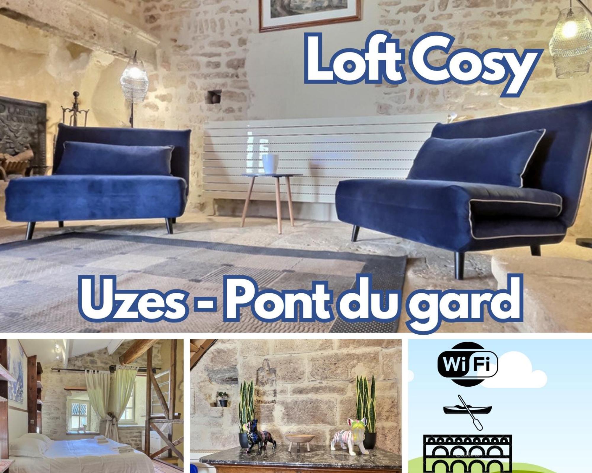 Chez Lydia - Loft Cosy, Depart Canoe A Pied, Proche Pont-Du-Gard Et Uzes เรอมูแล็งส์ ภายนอก รูปภาพ